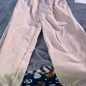Men's Cream Sweatpants